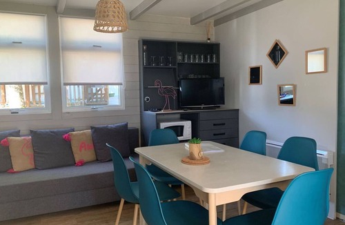 Verruyes Ski Chalet | Chalet, 6 guests - Terrace at the Water Plan