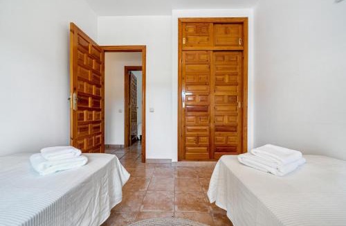 Les Tres Cales Villa | Chalet a pie Cala Forn con piscina