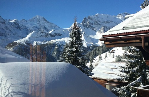 Murren Ski Chalet | Chalet Alpenblick Apartment, 2 bed rooms, 4 beds