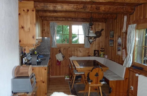 Riom-Parsonz Ski Chalet | Chalet "Alphütte" with mountain view