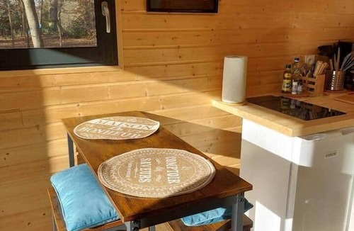 Saint-Just-de-Claix House | Chalet and terrace perched in the trees