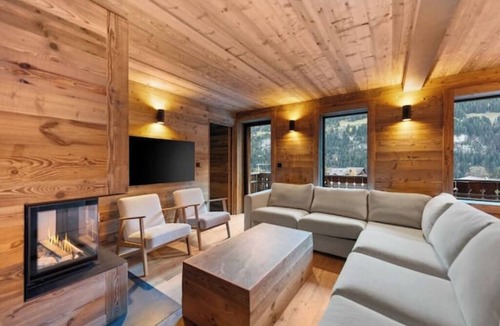 Champery Apartment | Chalet Apartment with Cinema, Spa and Sauna