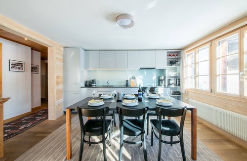Wengen Apartment | Chalet Arven - top location, newly renovated