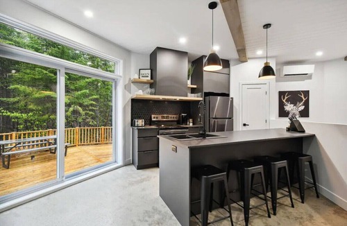 Chertsey Ski Chalet | Chalet AuCalm | Spa | Lake access