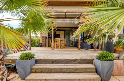 Pomerols House | Chalet Avec Piscine - Pomérols