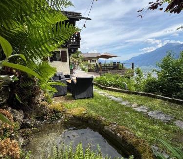 Martigny-Combe Ski Chalet | Chalet avec vue panoramique sur les montagnes