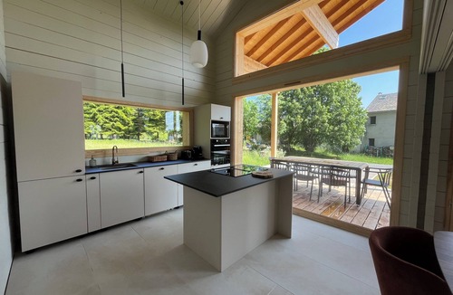 Camprieu Ski Chalet | Chalet bois cœur Cévennes