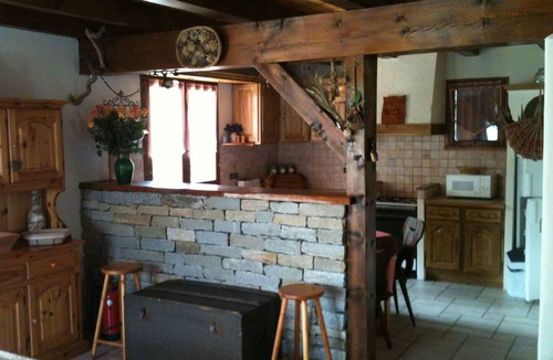 Monetier-les-Bains Ski Chalet | Chalet Béraud, in the center of the village of Monetier Les Bains, Serre-Chevalier 1500