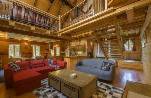 Chertsey Ski Chalet | Chalet Beaupin - Spacious Waterfront Retreat with Spa & Game Room