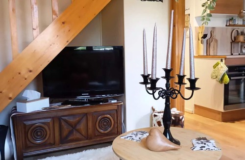 Barcelonnette Ski Chalet | Chalet Bergstil für 4, neben Barcelonnette Golf