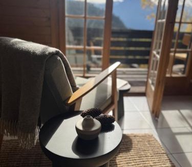 Blatten bei Naters Ski Chalet | Chalet Bodeli with sauna and panoramic view glacier area