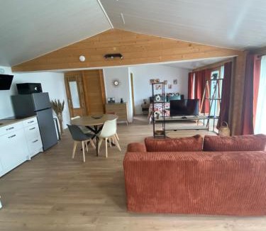Saint-Jean-de Niost Ski Chalet | Chalet bois cosy indépendant climatisé avec petit jardin