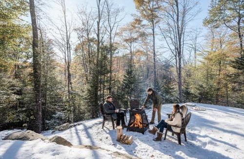 Argenteuil Regional County Municipality Ski Chalet | Chalet Boréale with Private Spa & Billiards, Skiing
