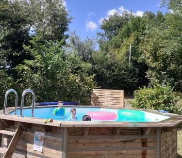 Peyrusse-Grande House | Chalet Cèdre - Les Chalets de Barruérot - Spa jacuzzi privatif