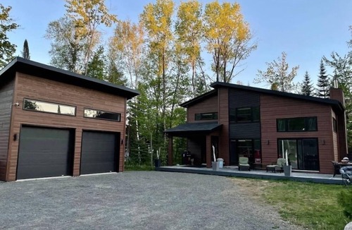 Saint Donat Ski Chalet | Chalet à Saint-donat Accès à la Rivière Ouareau