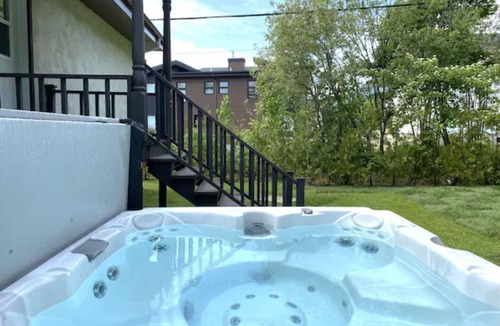 Saint Ferreol les Neiges House | Chalet with SPA 14 people 1765 with air conditionner