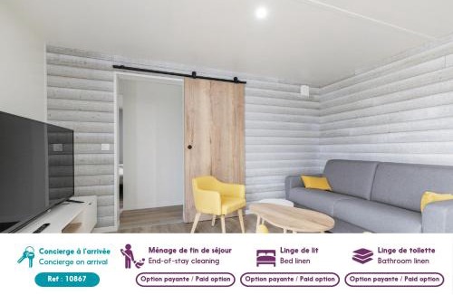 Bretignolles-sur-Mer Ski Chalet | Chalet climatisé pour 6- Piscine commune chauffée