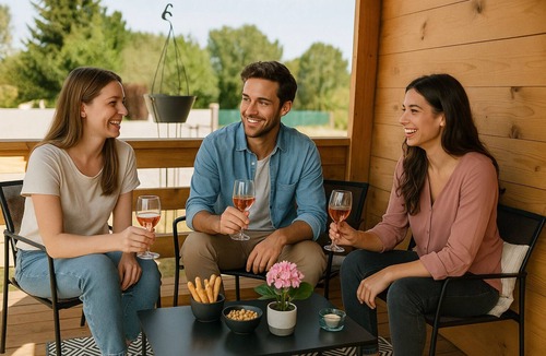 Villefranche-sur-Cher Ski Chalet | Chalet Cosy Edenna