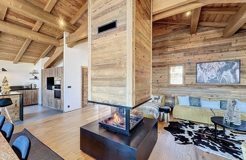 Combloux Ski Chalet | Chalet Combloran Mont Blanc view