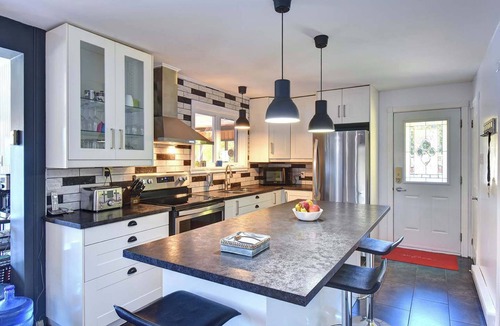 Nominingue Ski Chalet | Chalet des Becassines - Waterfront & Spa