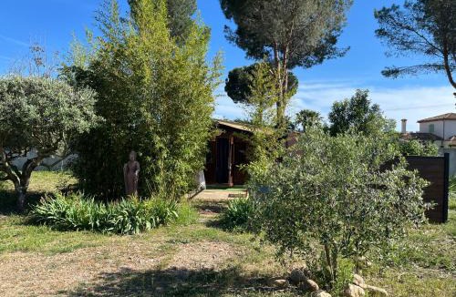 Beziers Ski Chalet | Chalet des oliviers 10mn CV Béziers dans propriété bien pour cyclistes