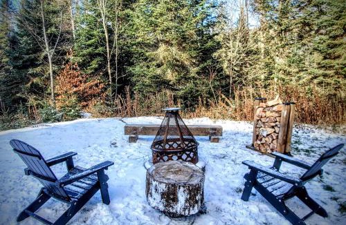 Saint-Faustin-Lac-Carre House | Chalet des Sources SPA Gazebo panoramique