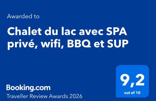 St-Adolphe-d'Howard House | Chalet du lac avec SPA privé, wifi, BBQ et SUP