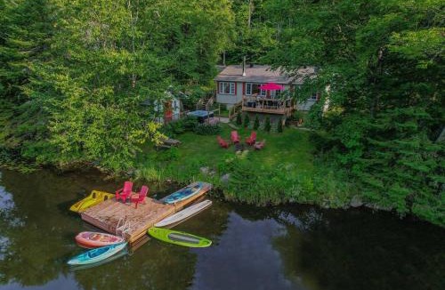 St-Adolphe-d'Howard House | Chalet du Domaine Spa privé et lac