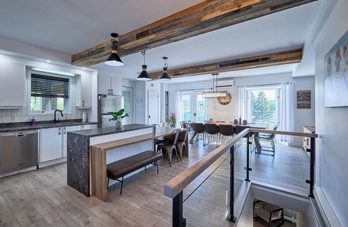 Pohenegamook Ski Chalet | Chalet du Rivage | Lakefront, Spa & Pets