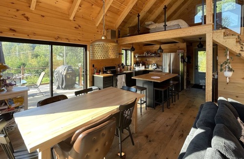 Mauricie Ski Chalet | Chalet en bois bord de l’eau