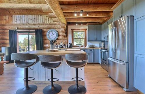 Saint-Hermenegilde Ski Chalet | Chalet en bois rond