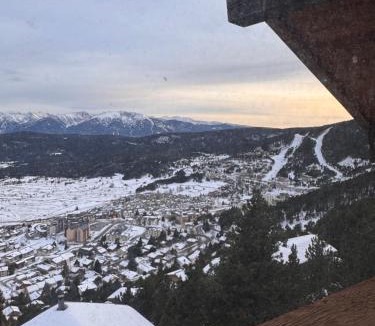 Les Angles Ski Chalet | Chalet en cascade Les Angles vue Panoramique