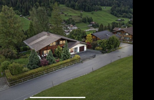 Zweisimmen Ski Chalet | Chalet Finkenwiese, apartment for 8 adults + 5 kids, ski-in