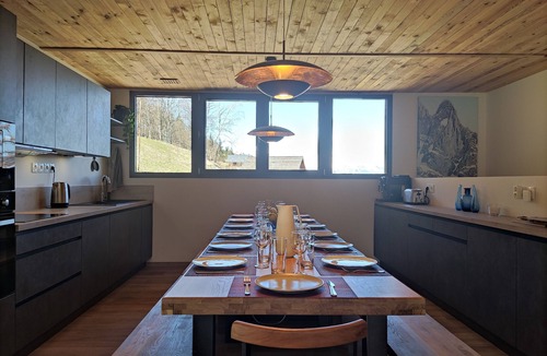 Saint-Nicolas-de-Veroce Ski Chalet | Chalet ski-in/out, sauna & spa, Mont-Blanc view