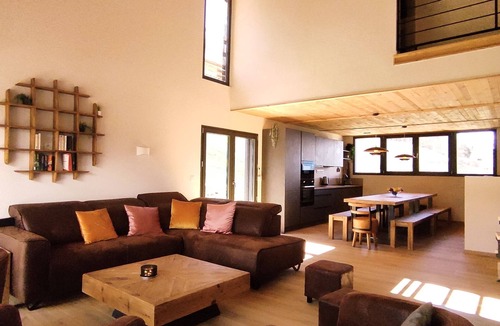 Saint-Nicolas-de-Veroce Ski Chalet | Chalet ski-in/out, sauna & spa, Mont-Blanc view