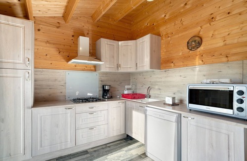 Saint-Martial-de-Nabirat RV Rental | “Chalet” with Shared Pool, Wi-Fi, and Air Conditioning