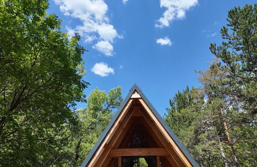 Saint-Pierre-d'Argencon Ski Chalet | Chalet en A au cœur de la forêt à Saint-Pierre d'Argençon