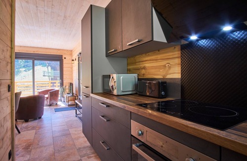 Saint-Pierre-d'Entremont Ski Chalet | Chalet du Souillet with Mountain Views, Private Terrace and Wi-Fi