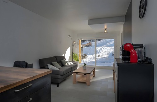 Saint-Pierre-d'Entremont Ski Chalet | Chalet du Souillet with Mountain Views, Private Terrace and Wi-Fi