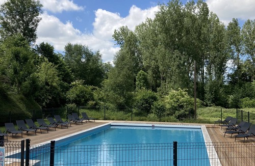 Auquainville House | chalet-gîte 4 pers. Normandy Heated swimming pool from mid-May to September