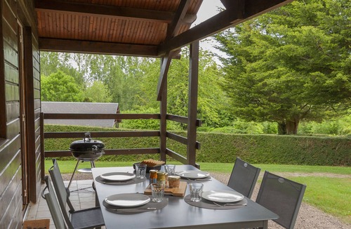 Auquainville House | chalet-gîte 4 pers. Normandy Heated swimming pool from mid-May to September