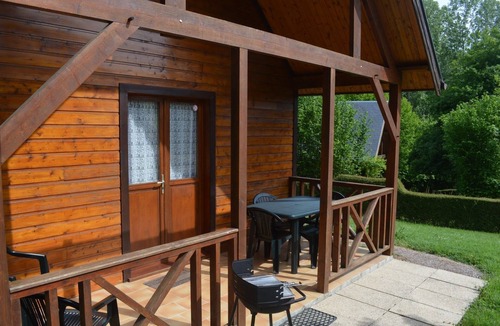 Auquainville Ski Chalet | chalet-gîte 6 pers. Normandy Heated swimming pool from mid-May to September