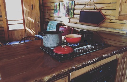 Island Park Cabin | Chalet in forest sleeps 6