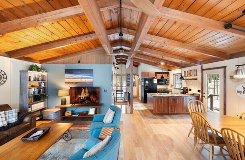 Bellaire House | Chalet in the Trees - Sauna|Game Room|Pool Access