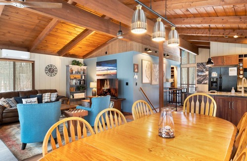 Bellaire House | Chalet in the Trees - Sauna|Game Room|Pool Access