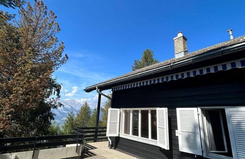 Veysonnaz Ski Chalet | Chalet in Veysonnaz with mountain views