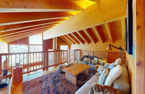 Veysonnaz Ski Chalet | Chalet in Veysonnaz with hot tub