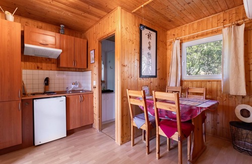 Rouffiac-des-Corbieres Ski Chalet | Chalet 'Japon' with Mountain Views, Shared Pool and Private Terrace