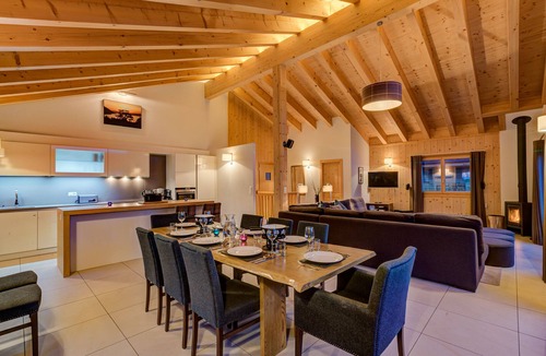 Riddes Ski Chalet | Chalet Joli - La Tzoumaz, 4 Vallees