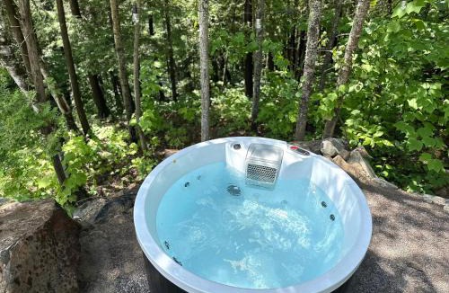 Sainte-Beatrix House | Chalet Komorebi with spa - Meli 1